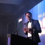 Pratik Dattani, Managing Director of EPG at Asian Achievers Awards 2024