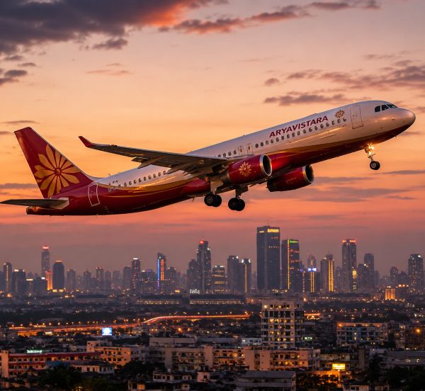 First Ahmedabad–London direct flight takeoff, 2015
